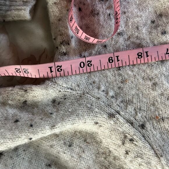 Women's Madewell Cardigan Sweater XS White Black wool blend - Picture 9 of 13